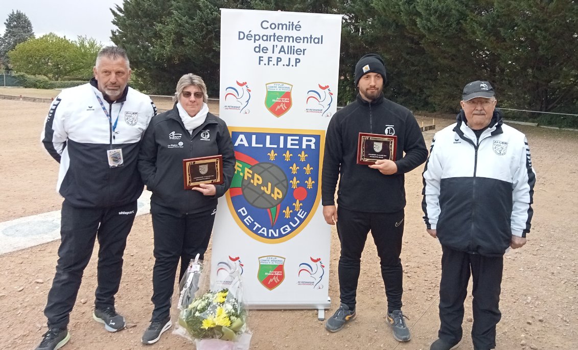 Champions Allier Doublette Mixte.